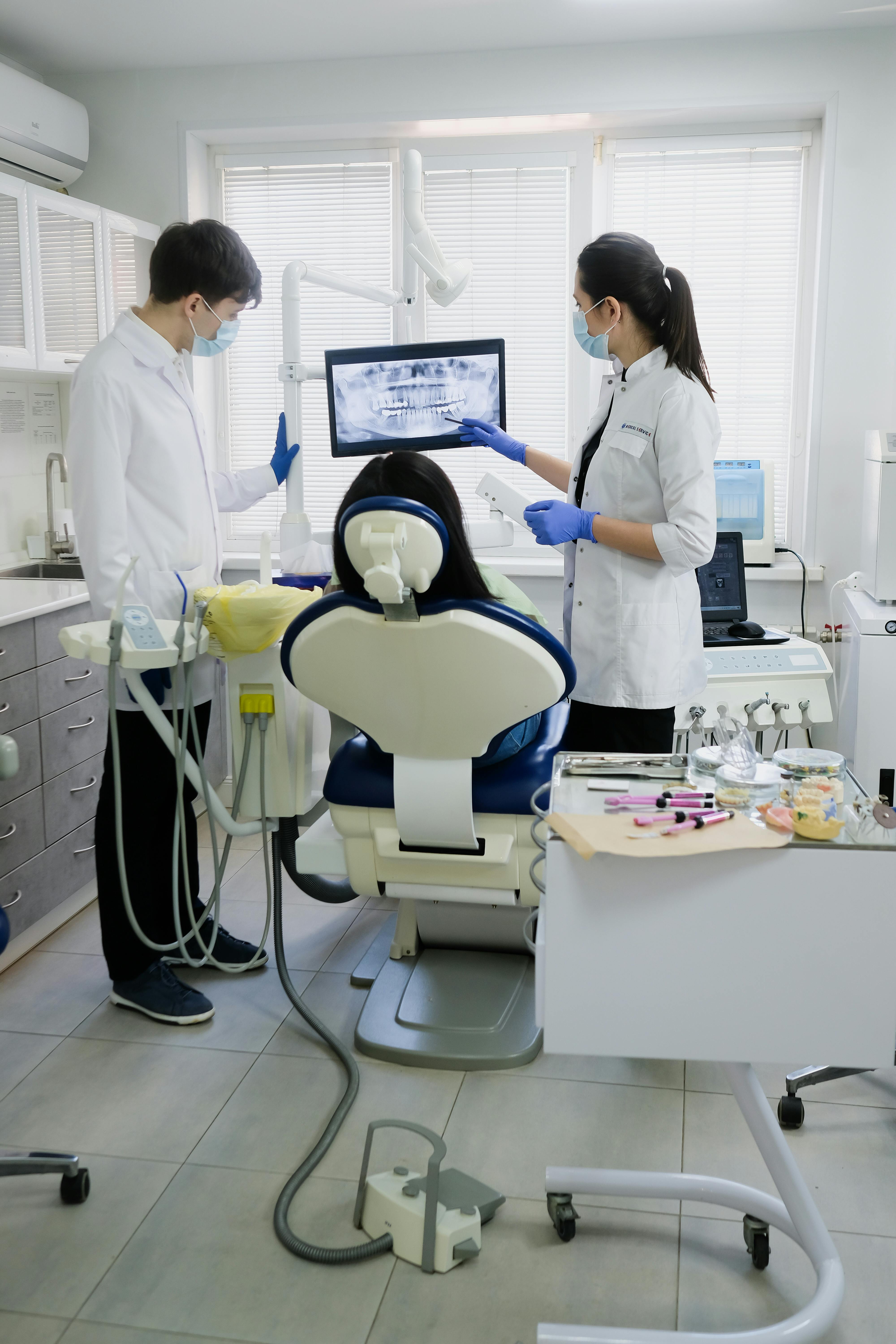 Modern dental clinic interior